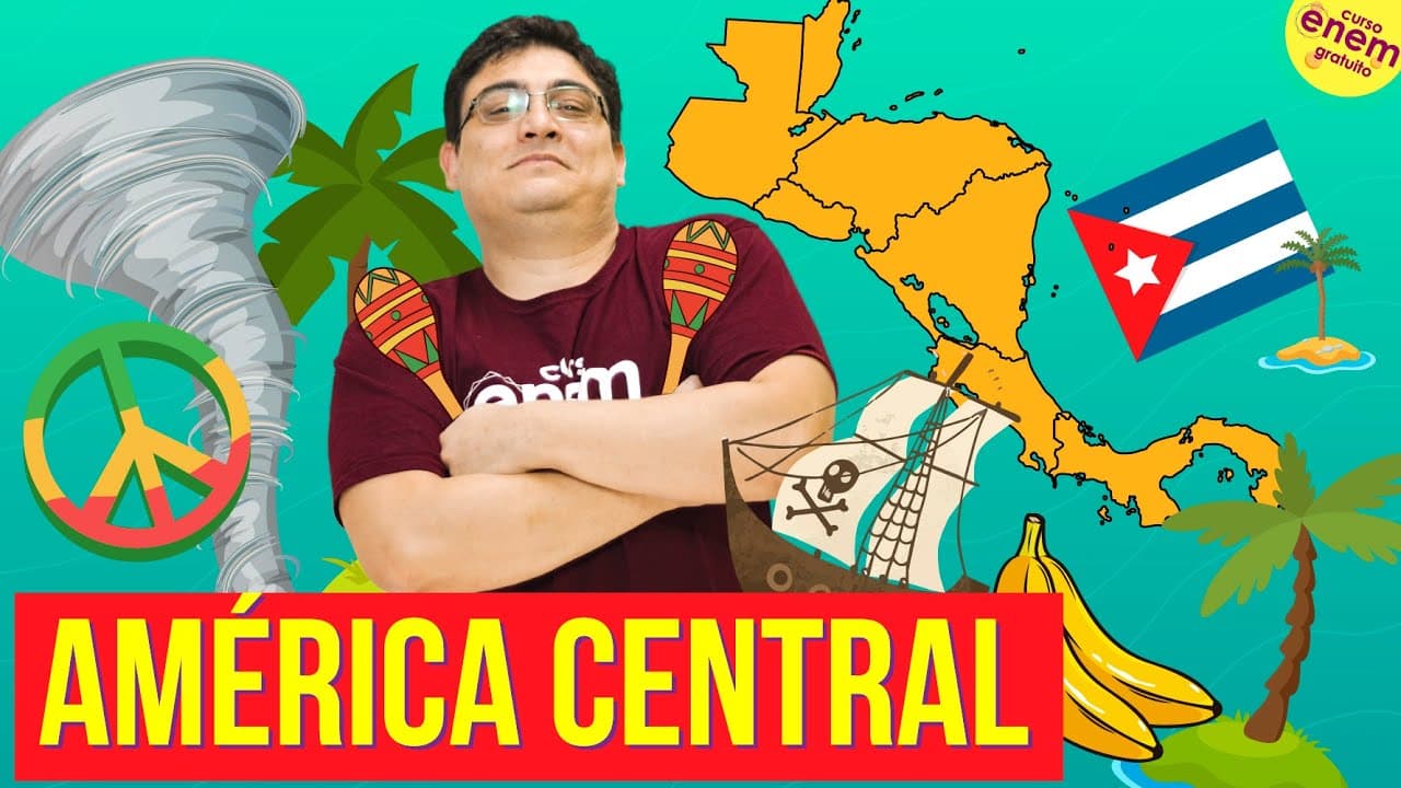 Thumbnail: CARATERÍSTICAS GEOGRÁFICAS DA AMÉRICA CENTRAL