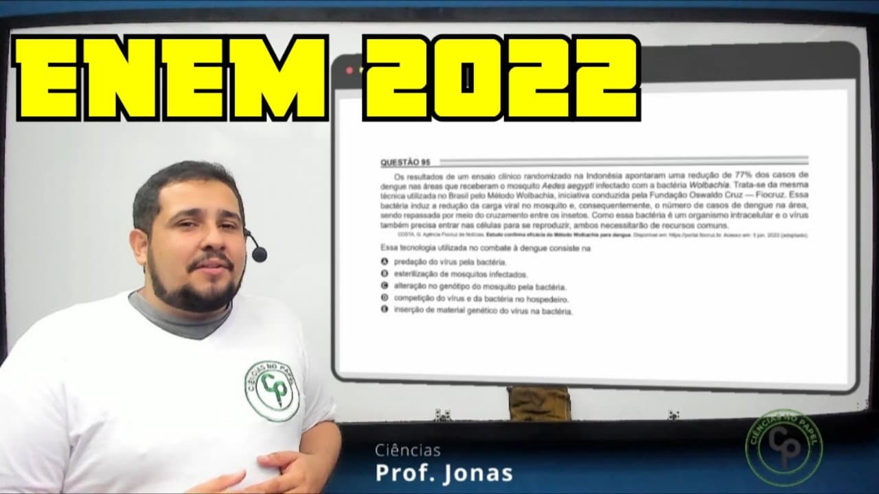 Thumbnail: ENEM 2022 - Os resultados de um ensaio clínico randomizado na Indonésia apontaram uma redução de 77%