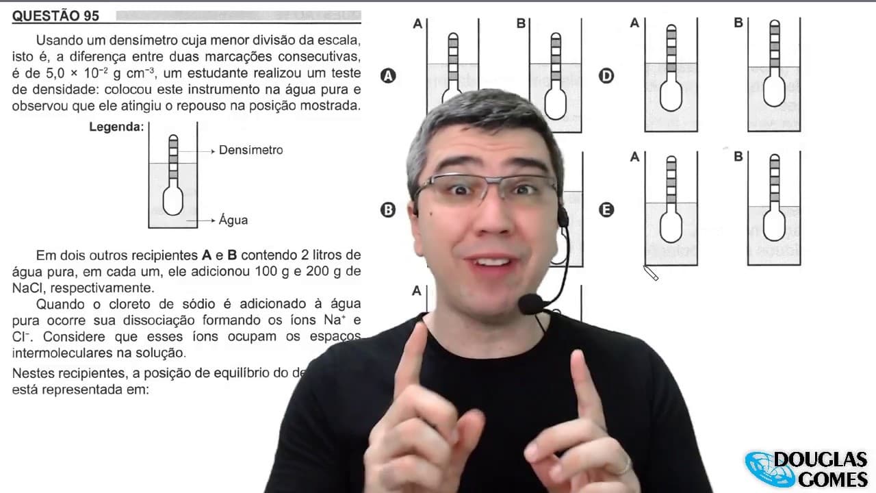 Thumbnail: ENEM 2018 Azul Natureza Questão 95