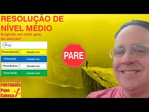 Thumbnail da aula: Questões do ENEM CLXIX- Aula 755