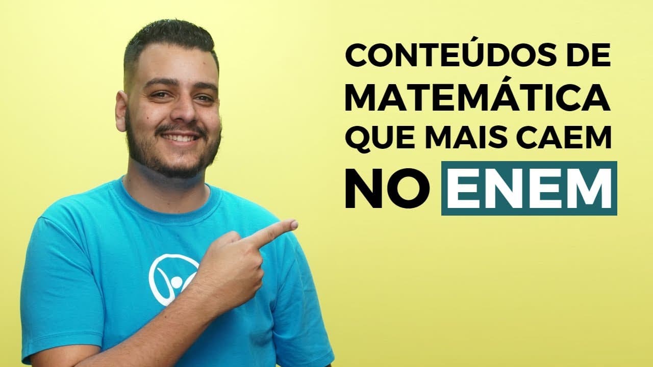 Thumbnail: Conteúdos de Matemática que Mais Caem no Enem - Brasil Escola
