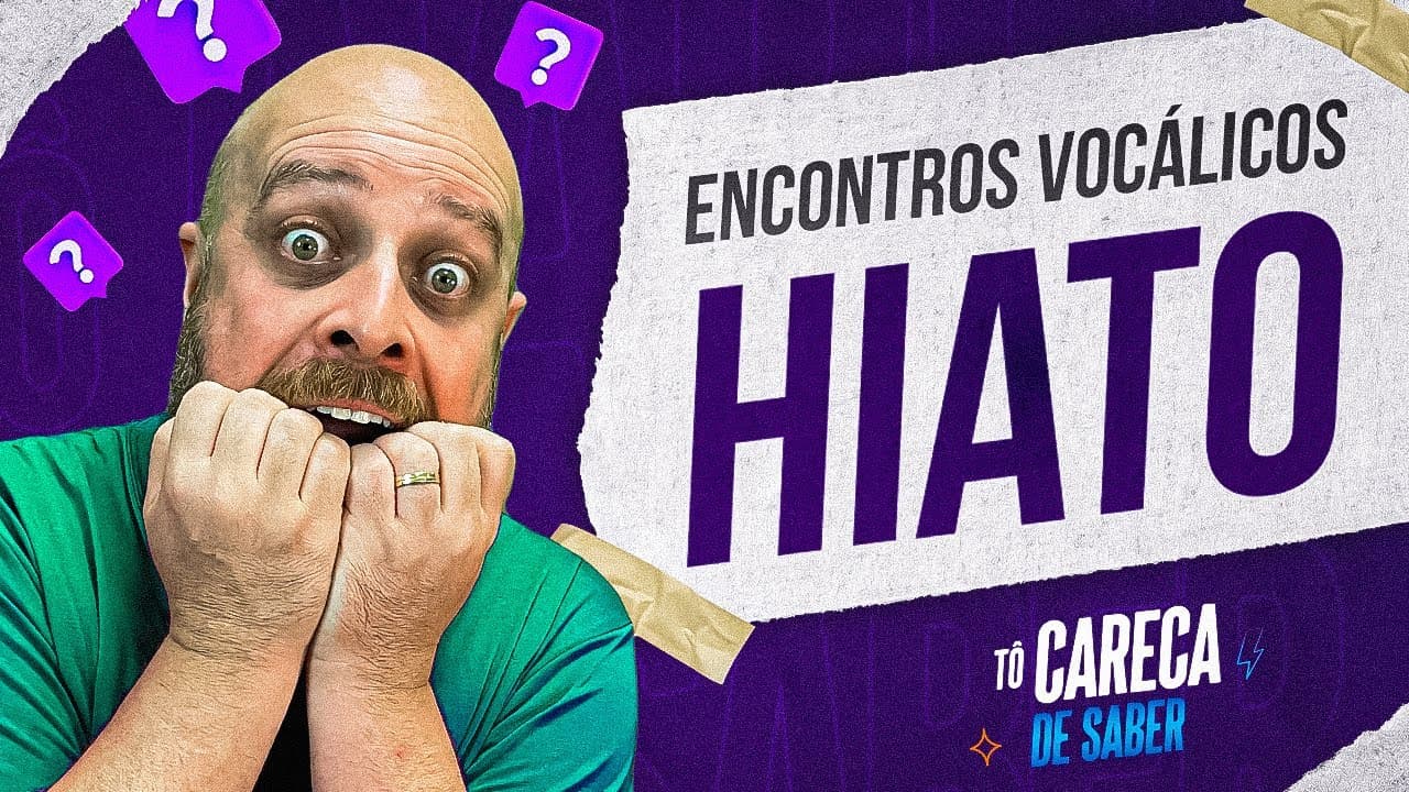 Thumbnail: O que é HIATO? #carecadesaber [Professor Noslen]