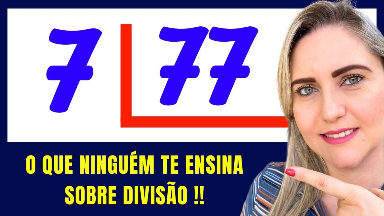 Thumbnail: 🤯É POR ISSO QUE VOCÊ ERRA DIVISÃO!!  Matemática básica todo dia.📚🚀
