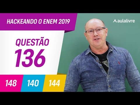Thumbnail da aula: Enem 2019 | Matemática : Notação científica | Questão: 136 (Cinza)