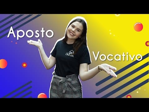 Thumbnail da aula: Diferenças entre aposto e vocativo - Brasil Escola