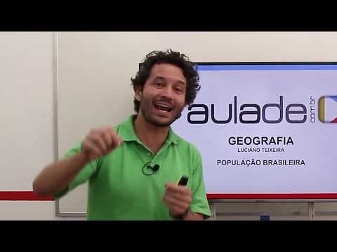 Thumbnail da aula: Geografia - Demografia - Características da população brasileira