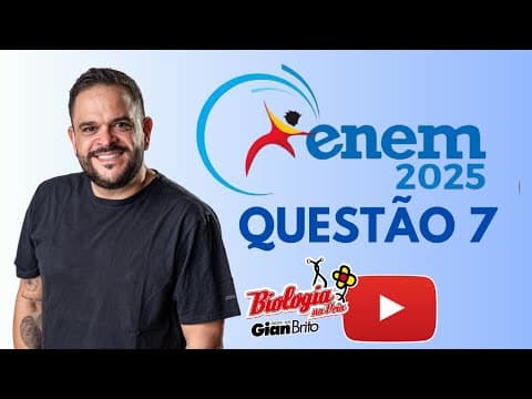 Thumbnail da aula: VACINA NA PROVA DO ENEM 2025 - QUESTÃO 7