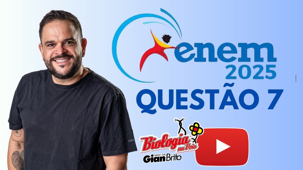 Thumbnail: VACINA NA PROVA DO ENEM 2025 - QUESTÃO 7