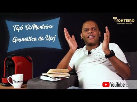 Thumbnail da aula: TOP5 GRAMÁTICA NA UERJ  | LISTA DOMONTEIRO UERJ