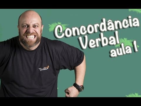 Thumbnail da aula: Concordância Verbal - Aula 01 [Prof Noslen]