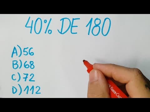 Thumbnail da aula: 🔥 HELP MATEMÁTICA BÁSICA -  Porcentagem Fácil  #353