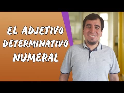 Thumbnail da aula: El Adjetivo Determinativo Numeral - Brasil Escola
