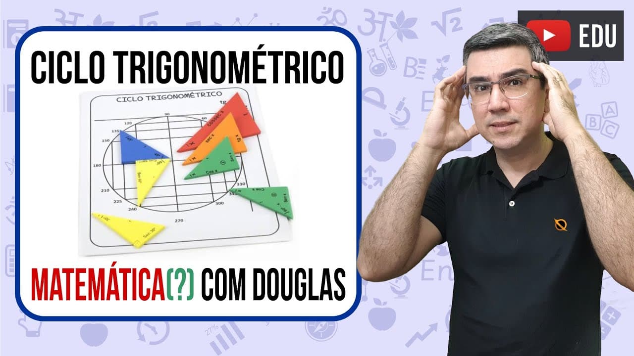 Thumbnail: Ciclo trigonométrico | Matemática 😮 com Douglas? 🤔
