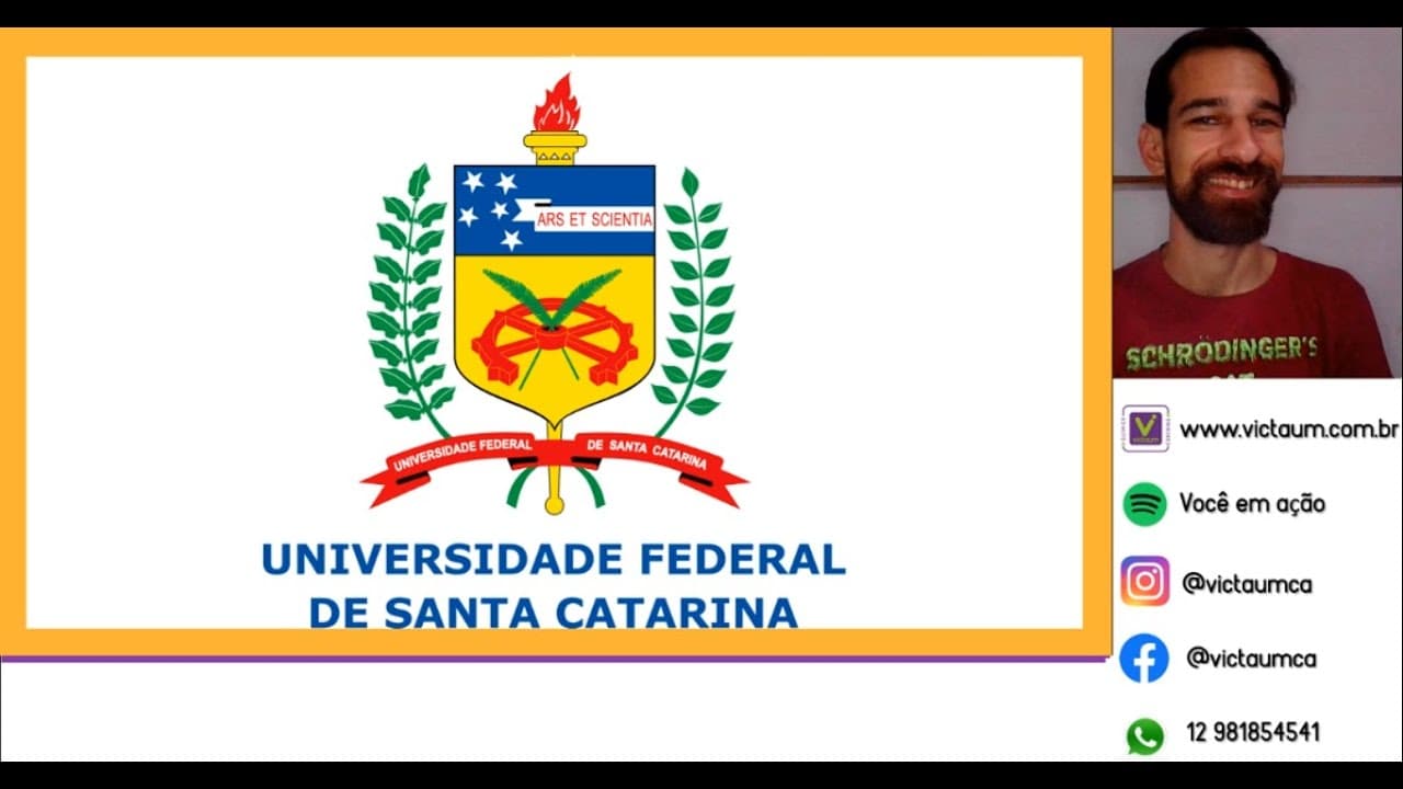 Thumbnail: Resolução UFSC/2020 (Soluções)