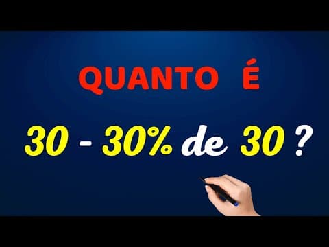 Thumbnail da aula: ⚠️ CUIDADO PARA NÃO ERRAR!!! Matemática básica todo dia.📚🚀