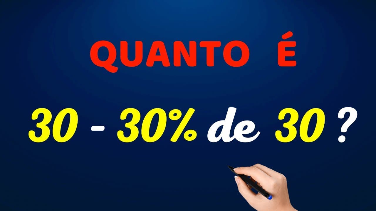 Thumbnail: ⚠️ CUIDADO PARA NÃO ERRAR!!! Matemática básica todo dia.📚🚀