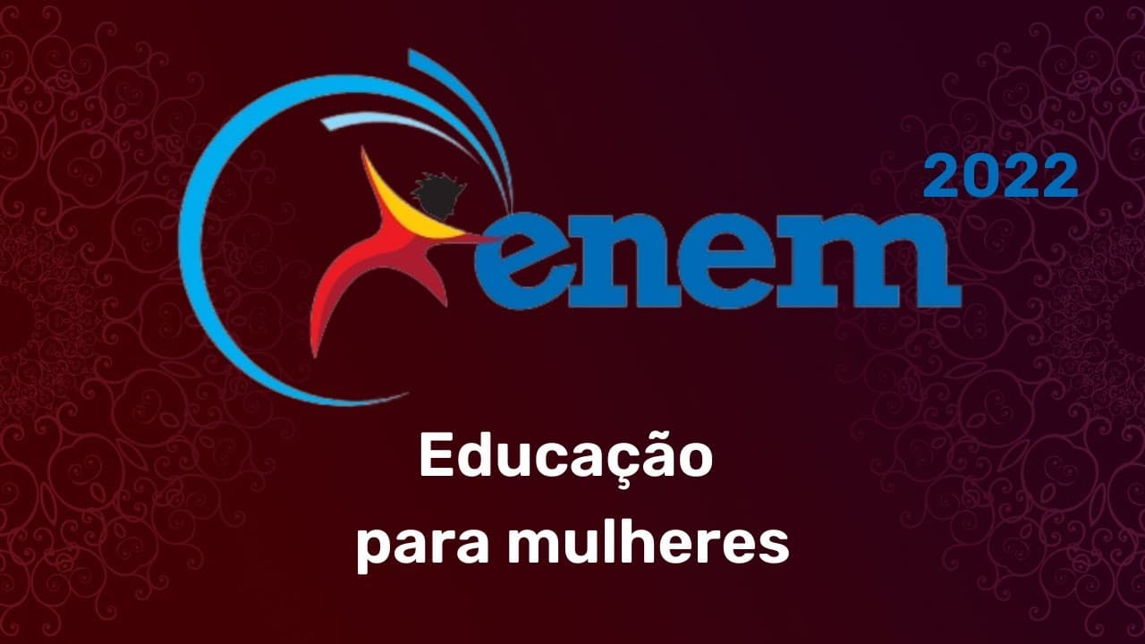 Thumbnail: Resolução do ENEM 2022 - educação por gênero