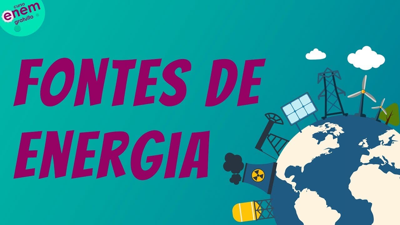 Thumbnail: FONTES DE ENERGIA | Resumo de Geografia para o Enem