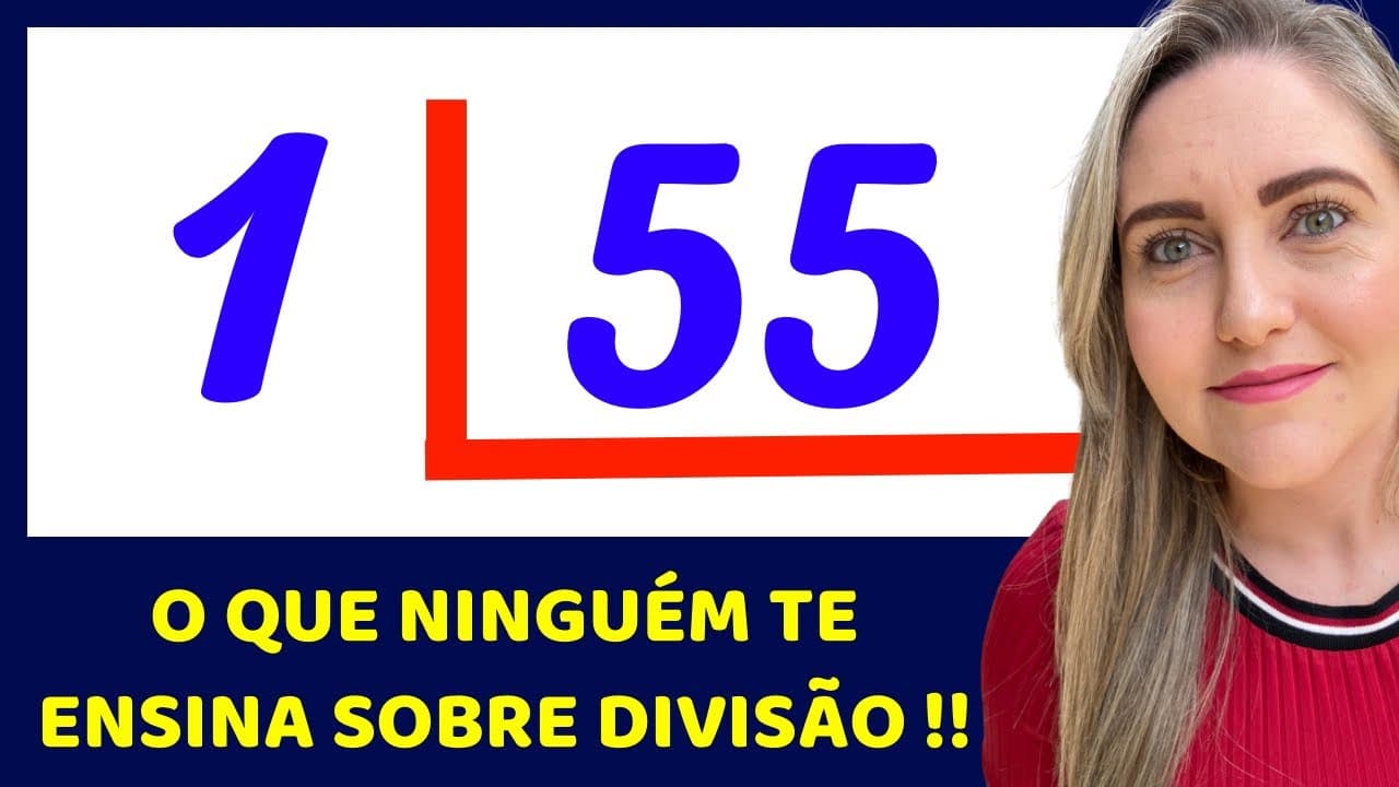 Thumbnail: 🤯TUDO QUE VOCÊ PRECISA SABER SOBRE DIVISÃO !! Matemática básica todo dia.📚🚀