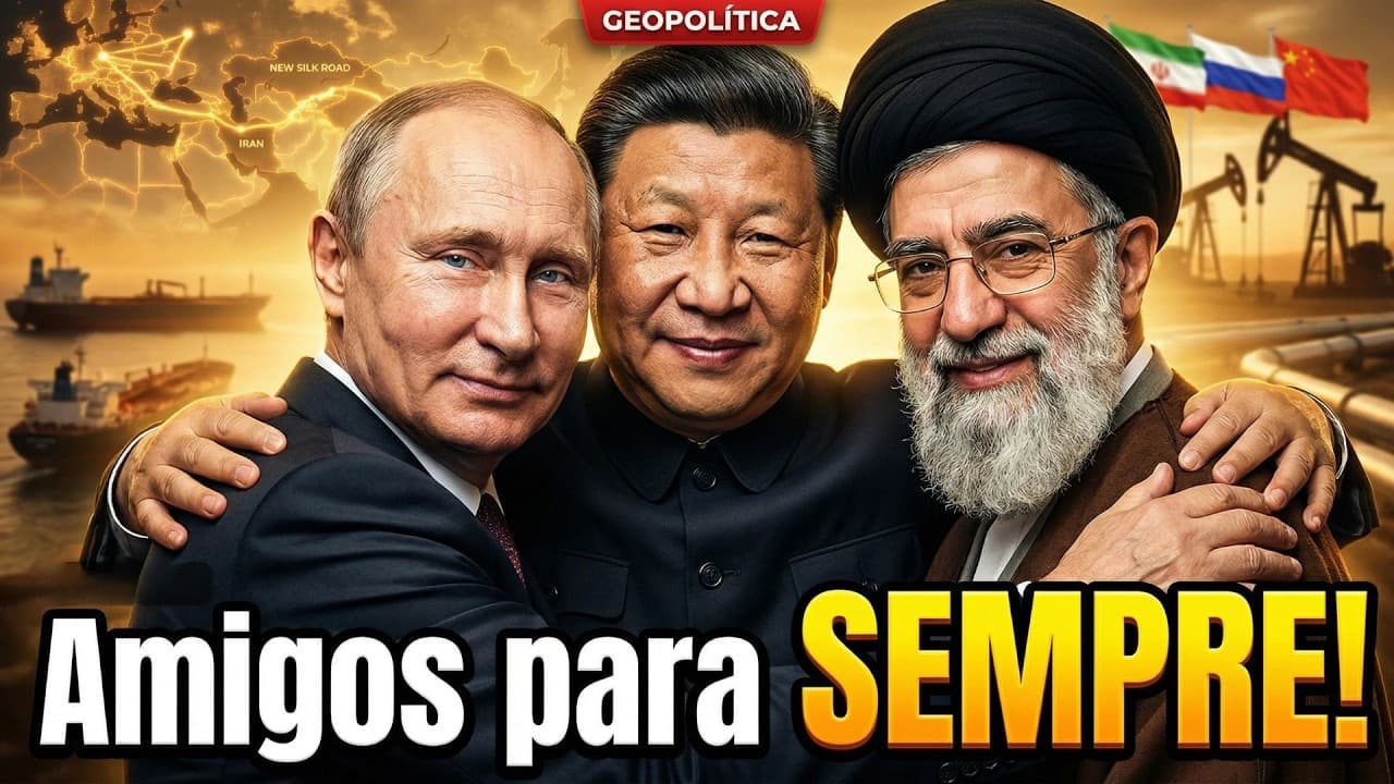 Thumbnail: RÚSSIA E CHINA SÃO ÓTIMOS ALIADOS DO IRÃ!