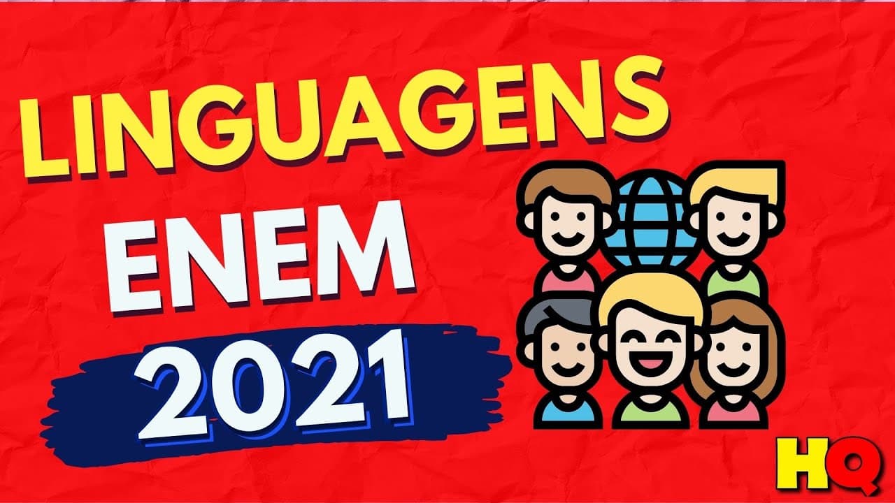 Thumbnail: ENEM 2021 - Os linguistas têm notado a expansão do tratamento informal