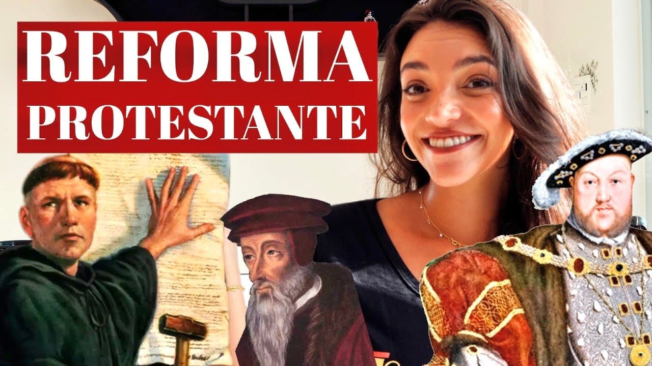 Thumbnail: RESUMO: REFORMA PROTESTANTE (Luteranismo, Calvinismo, Anglicanismo e Contrarreforma) Débora Aladim