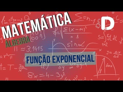 Thumbnail da aula: Função Exponencial - Matemática - Preparatório Enem