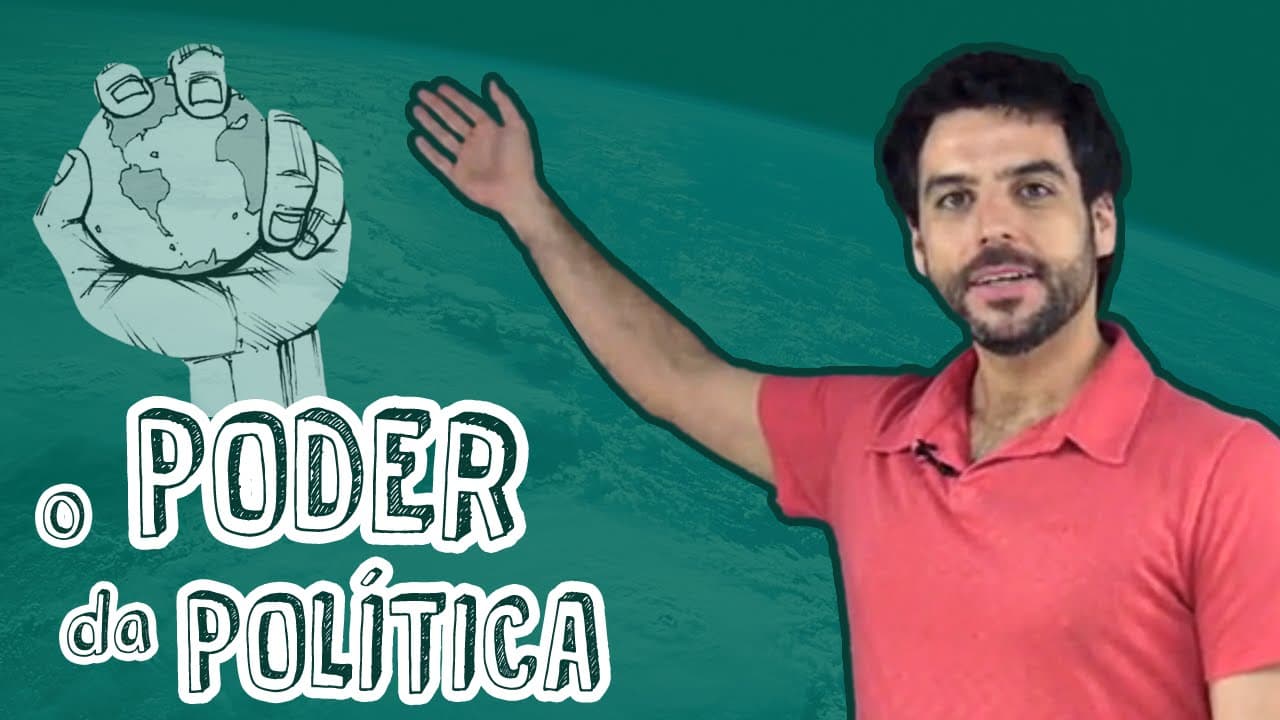 Thumbnail: Aula Sociologia - O Poder da Política - STOODI