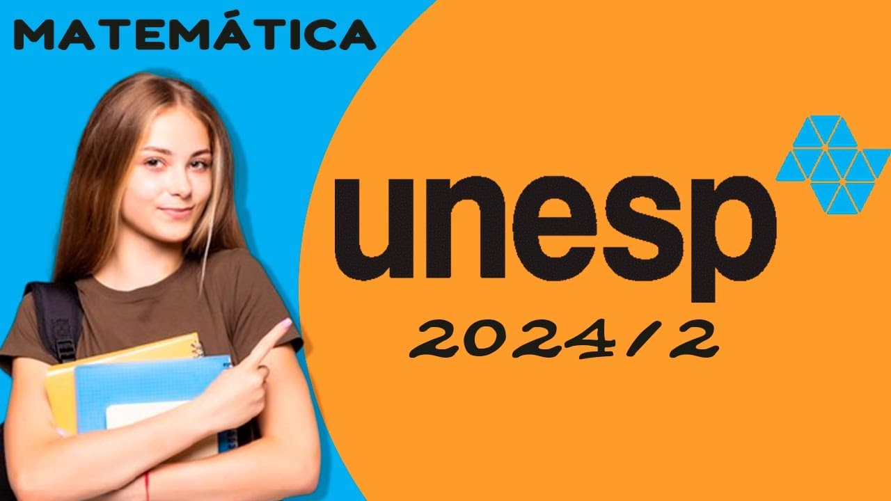 Thumbnail: #unesp 2024 - Meio do Ano - #matemática