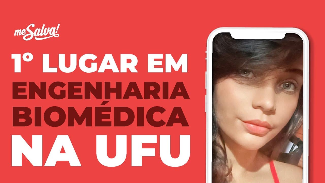 Thumbnail: HISTÓRIAS DE APROVAÇÃO: Como passei em Engenharia Biomédica na UFU com o Me Salva!? | Fancielle