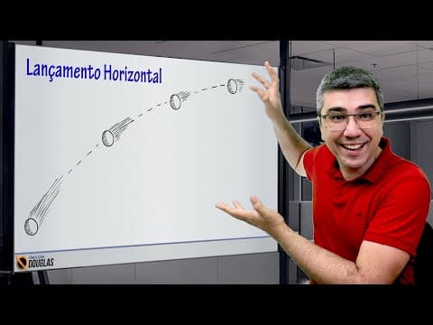 Thumbnail da aula: NÃO DECORE NOVAS FÓRMULAS: Resolva o Lançamento horizontal com as equações do MU e do MUV