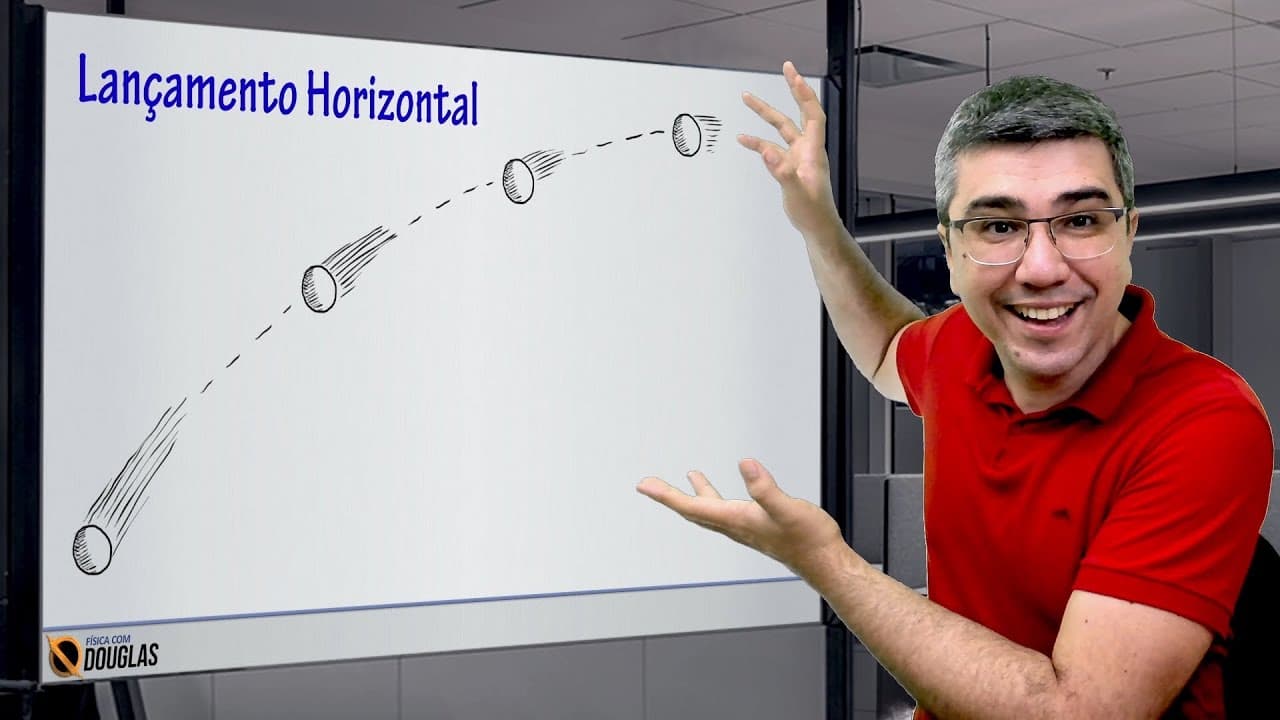 Thumbnail: NÃO DECORE NOVAS FÓRMULAS: Resolva o Lançamento horizontal com as equações do MU e do MUV