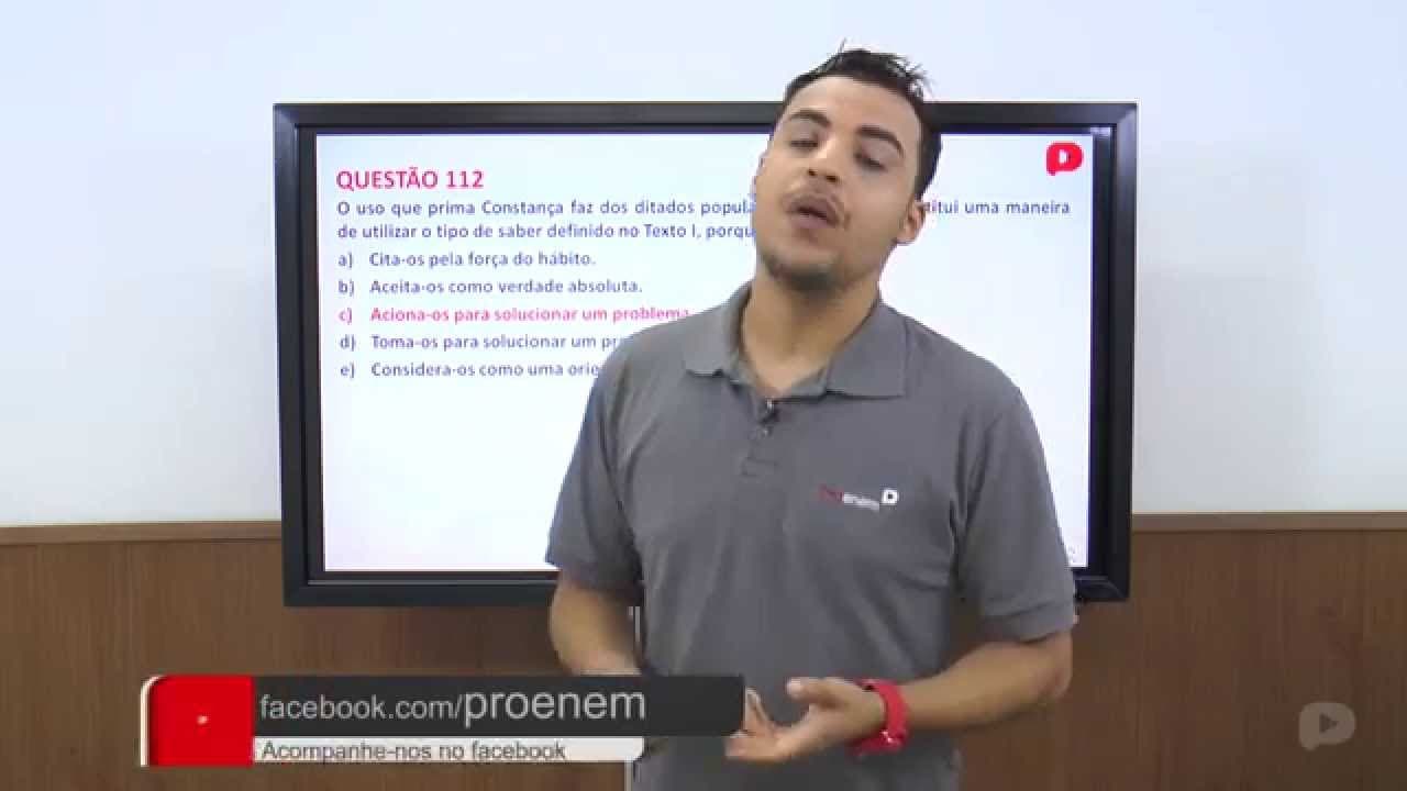 Thumbnail: Q.112-ENEM 2014-Códigos, Linguagens e suas tecnologias (Rosa)