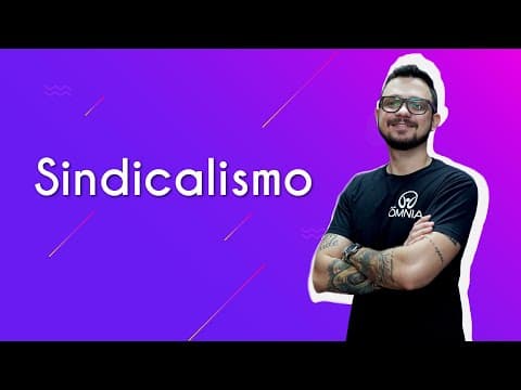 Thumbnail da aula: Sindicalismo - Brasil Escola