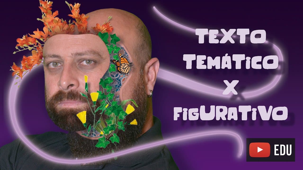 Thumbnail: Texto Figurativo X Texto Temático [Prof. Noslen]