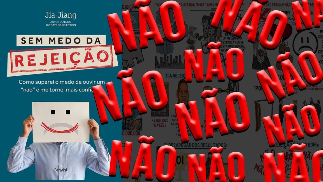 Thumbnail: COMO LIDAR COM A REJEIÇÃO | Sem Medo da Rejeição por Jia Jiang | Resumo Animado