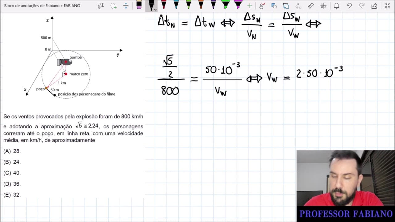 Thumbnail: UNESP 2015 FASE 1 - QUESTÃO 86 (PROVA 1) MATEMÁTICA E FÍSICA