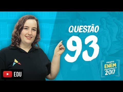 Thumbnail da aula: Enem 2016 - Linguagens | Questão 93 - Espanhol (Caderno Rosa)