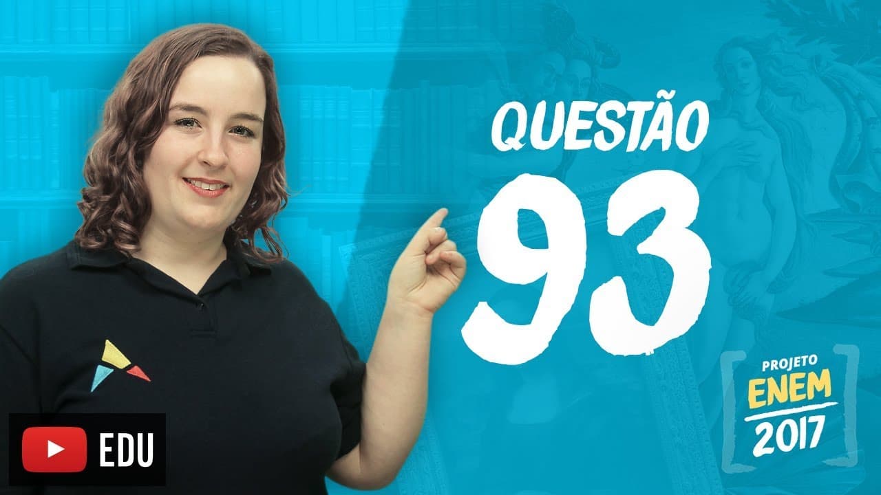 Thumbnail: Enem 2016 - Linguagens | Questão 93 - Espanhol (Caderno Rosa)