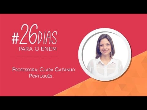 Thumbnail da aula: Português - ENEM | 26 dias