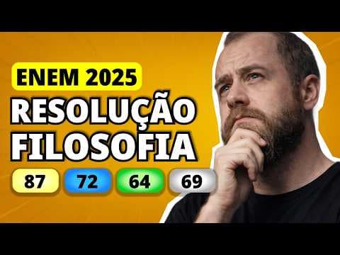 Thumbnail da aula: ENEM 2025 FILOSOFIA – Questão 87 | Em conjunto: todo e não todo, unido e separado, em consonância e