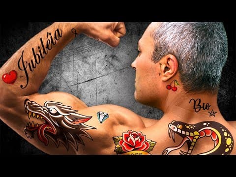 Thumbnail da aula: Por que a TATUAGEM fica PRA SEMPRE na pele?