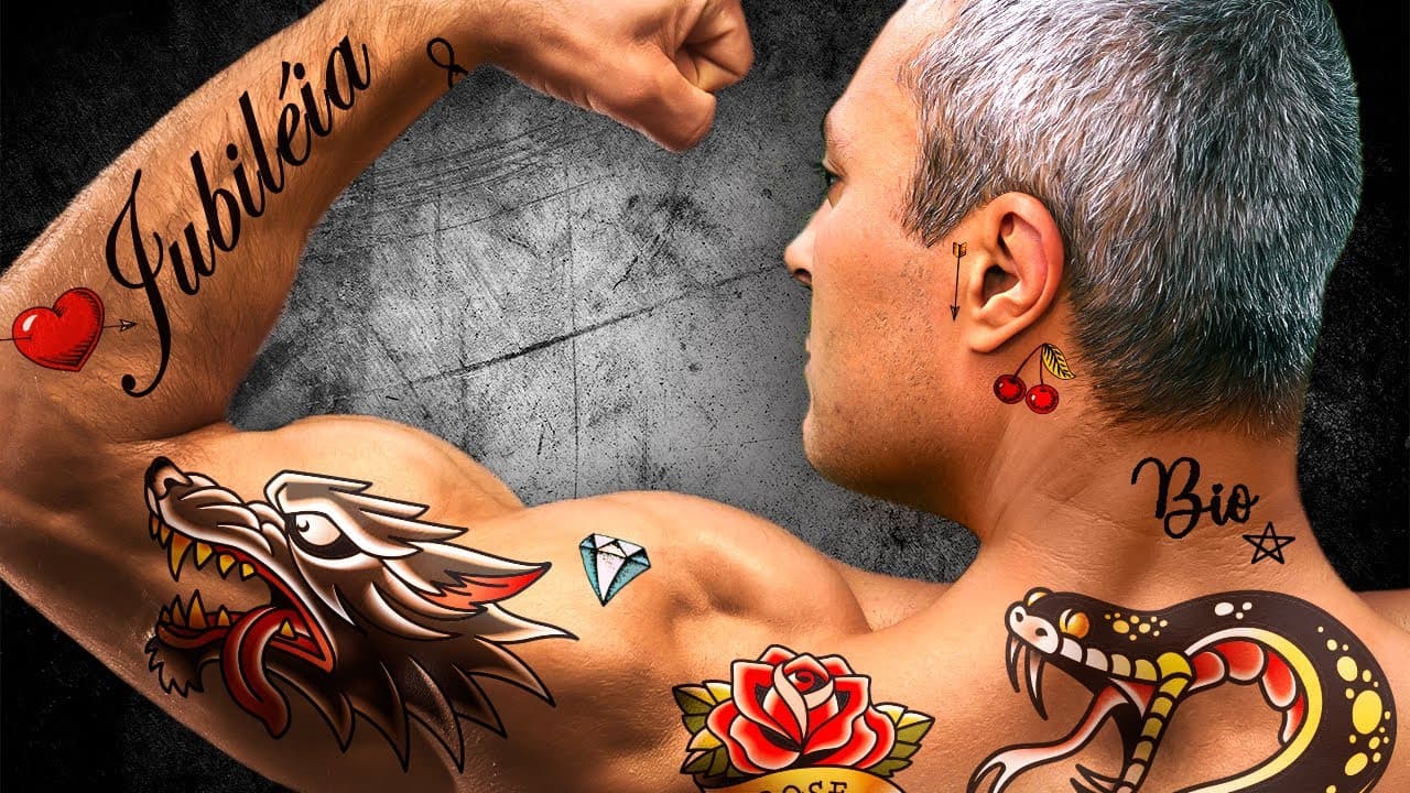 Thumbnail: Por que a TATUAGEM fica PRA SEMPRE na pele?