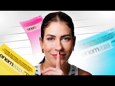Thumbnail da aula: O que o cursinho não TE CONTA sobre a REDAÇÃO | ENEM 2023