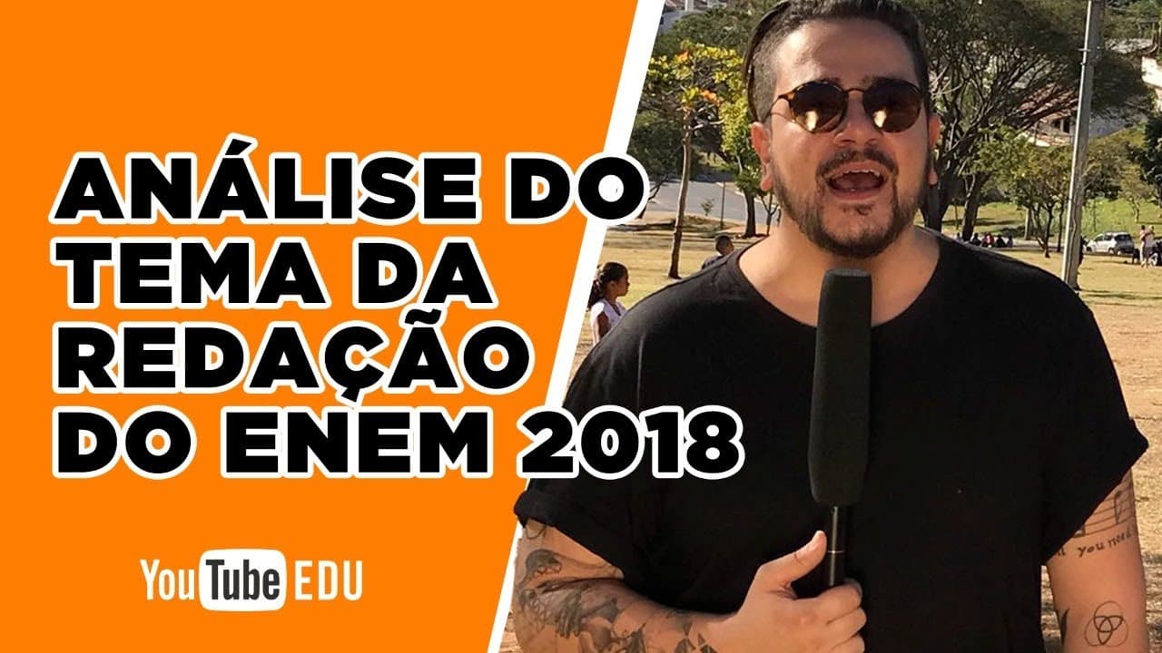 Thumbnail: Tema da Redação 2018: Manipulação do comportamento do usuário - Enem