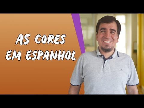 Thumbnail da aula: As Cores em Espanhol - Brasil Escola