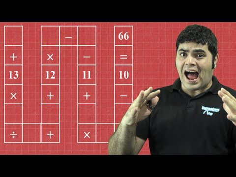 Thumbnail da aula: Você Consegue Resolver esse Problema Viral do Vietnã? - Ordem das Operações | Matemática Rio