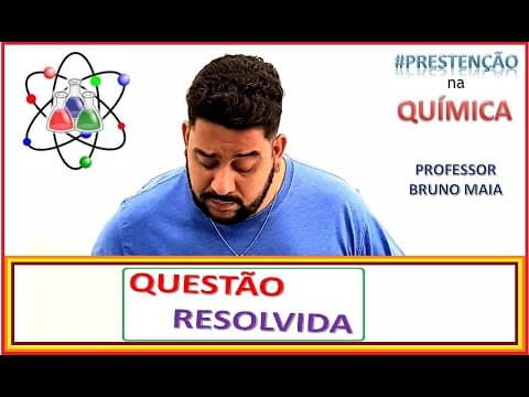 Thumbnail da aula: (ENEM/2019) Uma das técnicas de reciclagem química do polímero PET [poli(tereftalato de etileno)]...