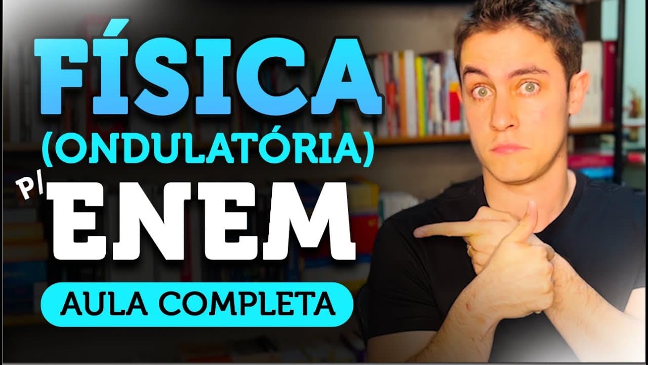 Thumbnail: ONDAS no ENEM: TUDO que você precisa SABER!