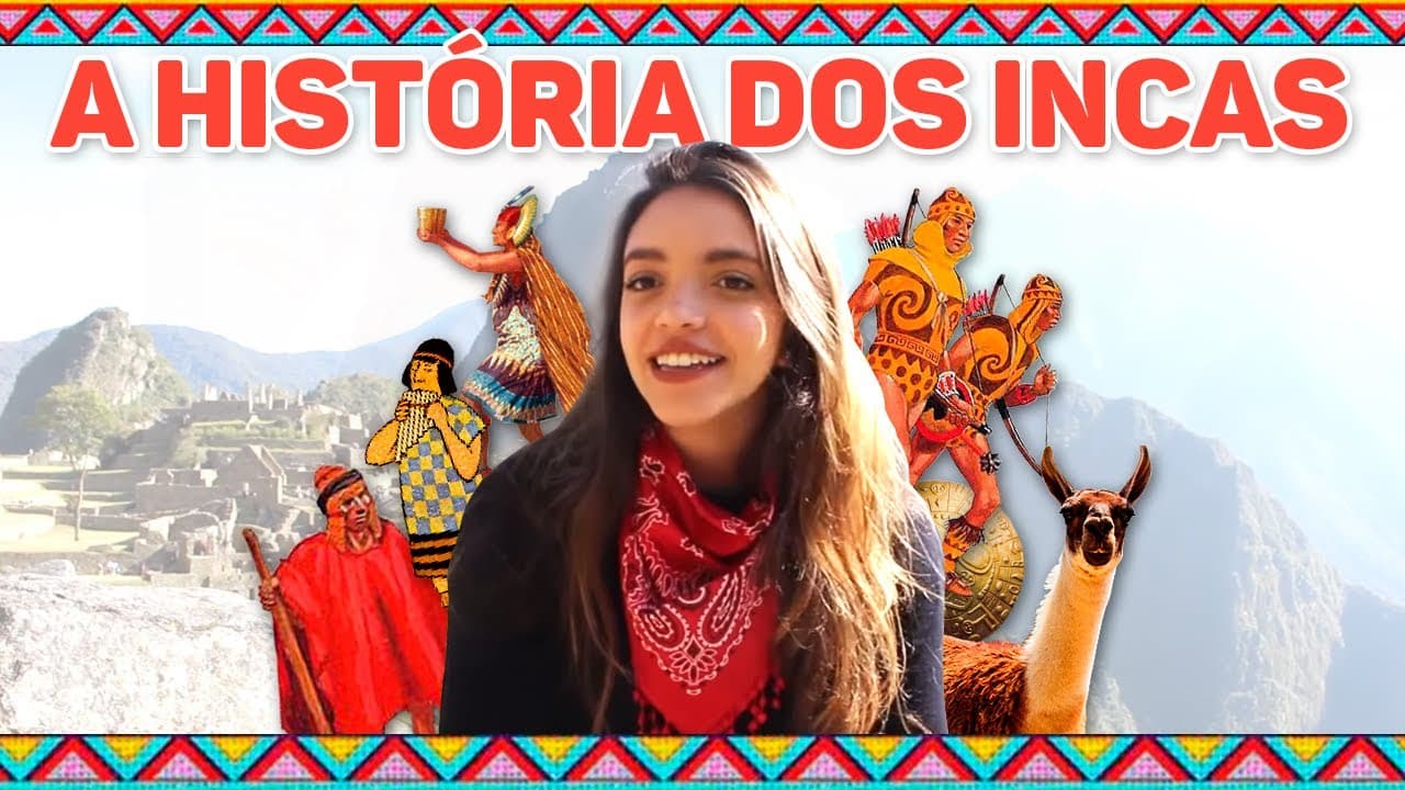 Thumbnail: RESUMO DE HISTÓRIA: INCAS E PERU - CONTADA EM MACHU PICCHU! (Débora Aladim)